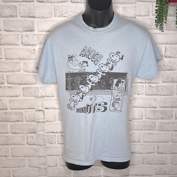 Peanuts Shirts Peanuts Retrobaby Blue Graphic Tee Tshirt Shirt Size